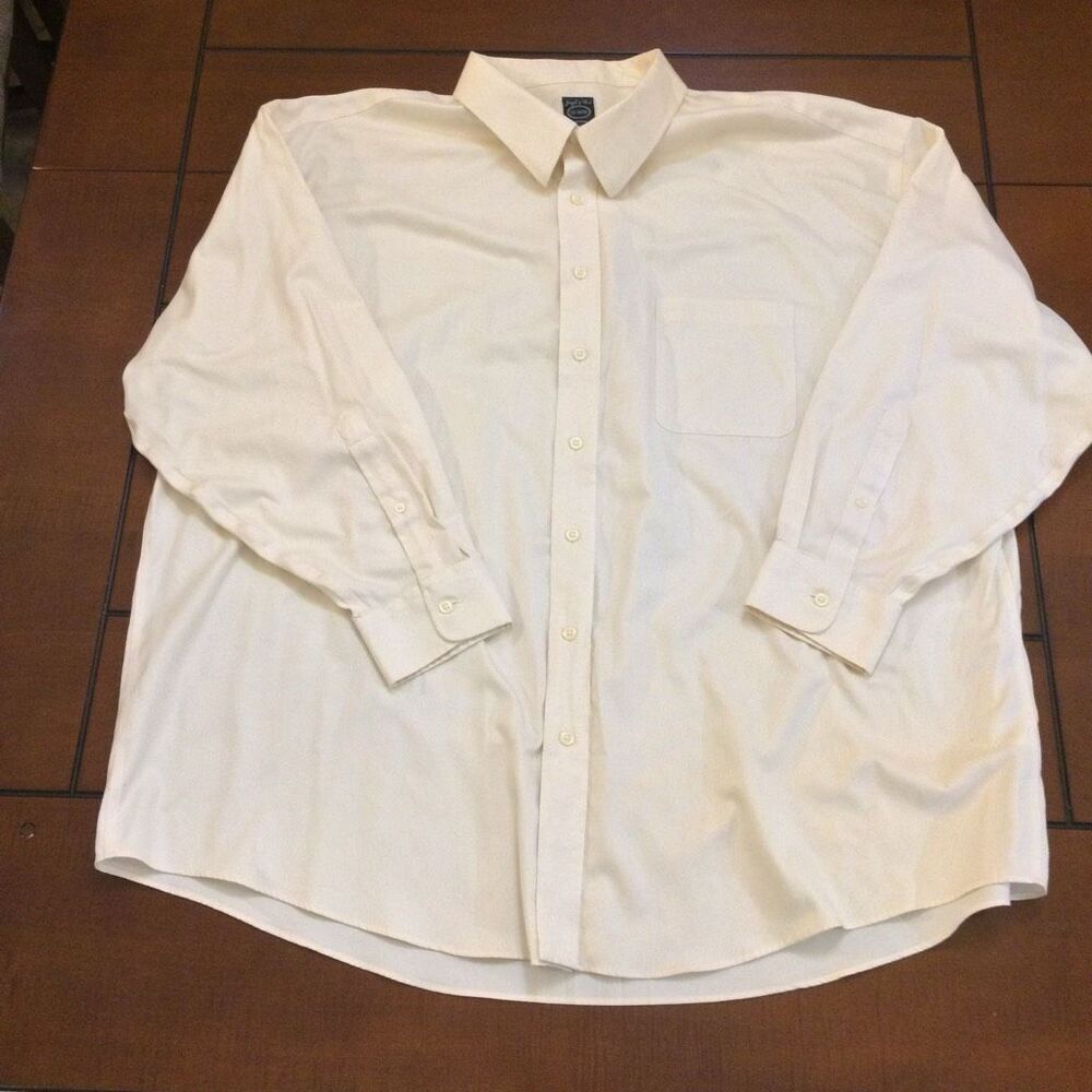 Joseph and Feiss 20 (34-35) cream colored dress shirt Size